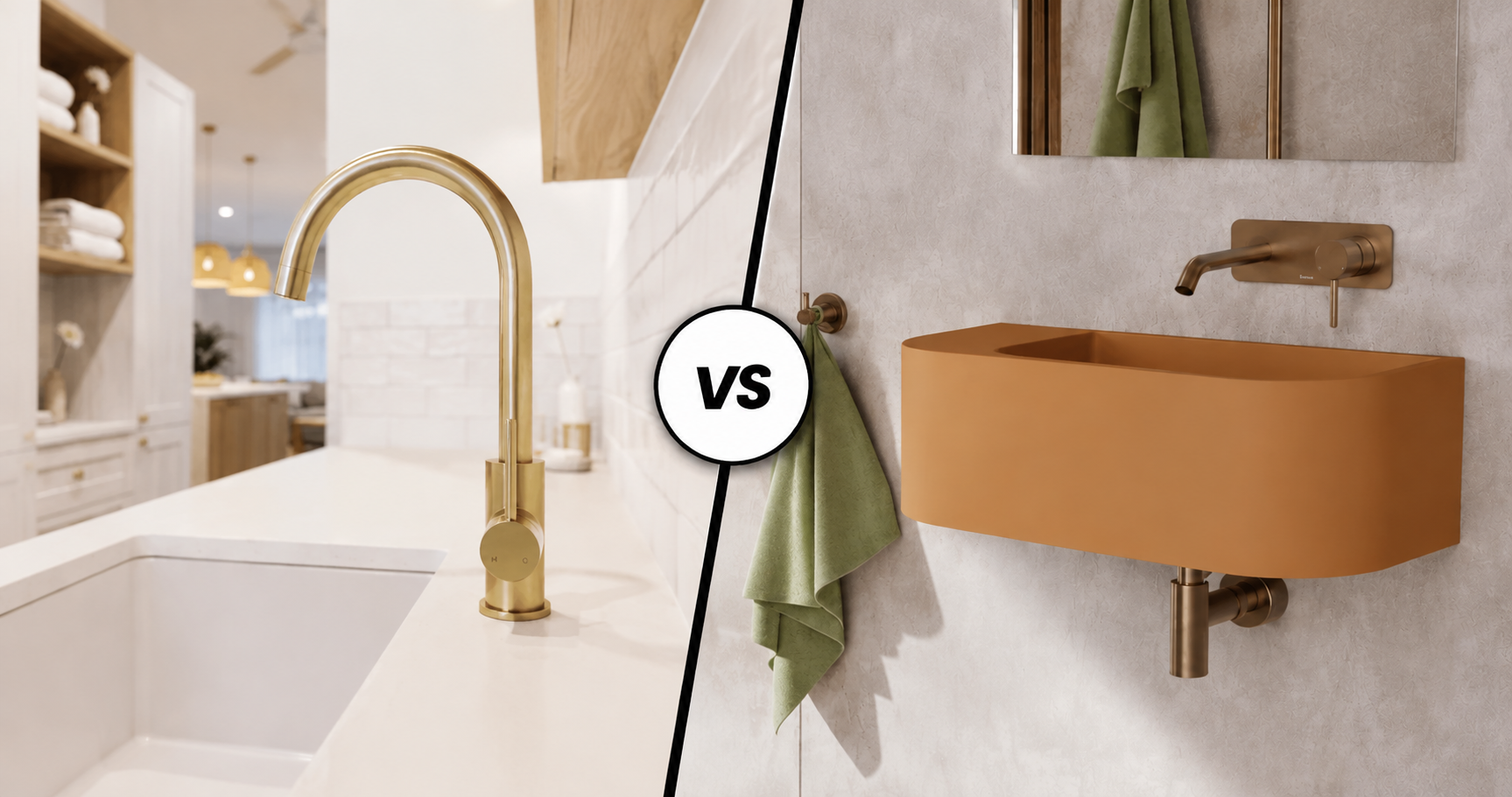 Deck-Mounted vs Wall-Mounted Basin Mixer: Which Suits Your Vanity Top?