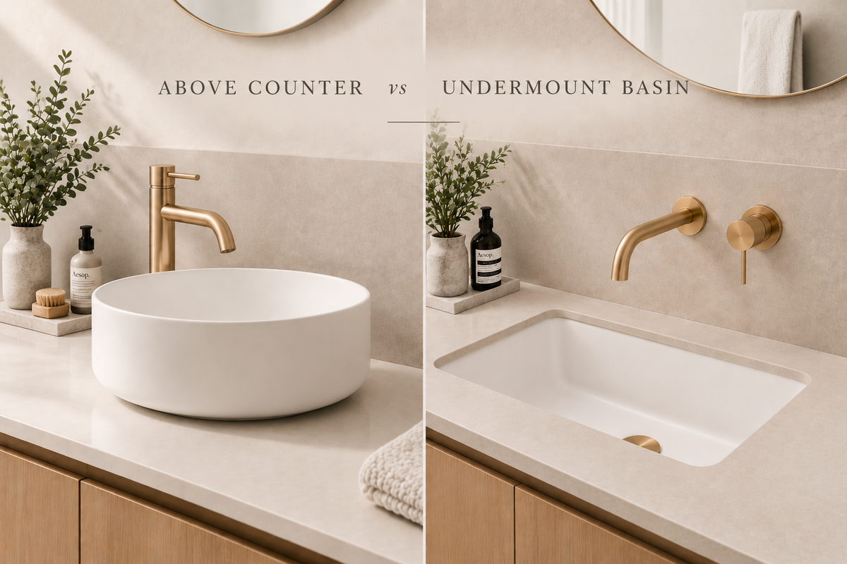 Above Counter Vs Undermount Basin