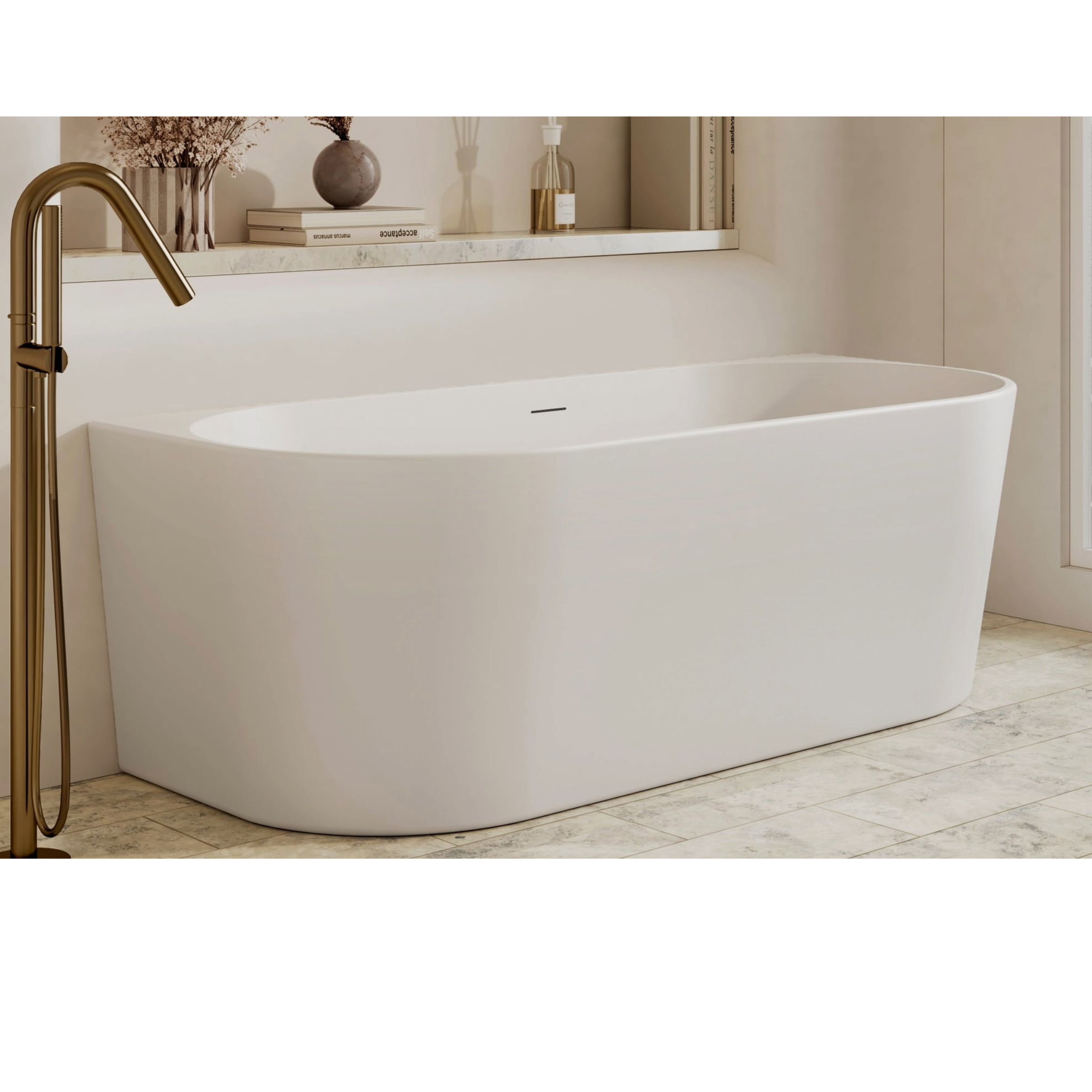 Back To Wall Freestanding Baths