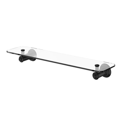 Phoenix Cromford Glass Shelf 450mm Matte Black