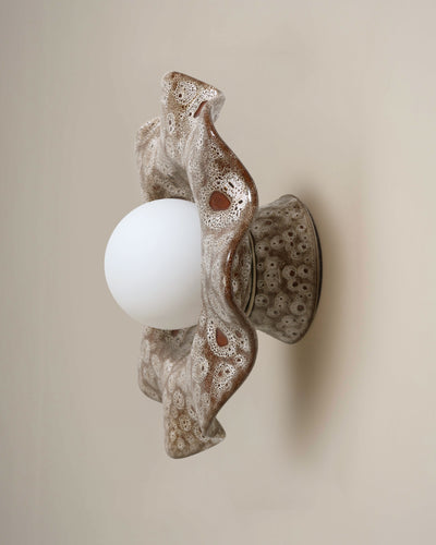 Robert Gordon Pearl Wall Sconce - White Orchre
