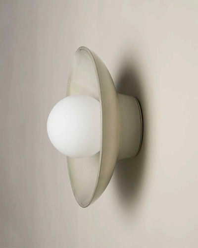 Ceramic Wall Dish Sconce Light - Saltbush