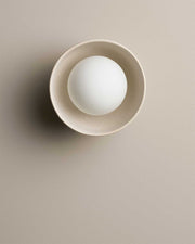 Ceramic Wall Bowl Sconce Light - Coast