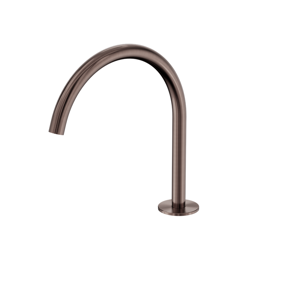 Nero Serenity Bath/Kitchen Arc Spout Brushed Bronze