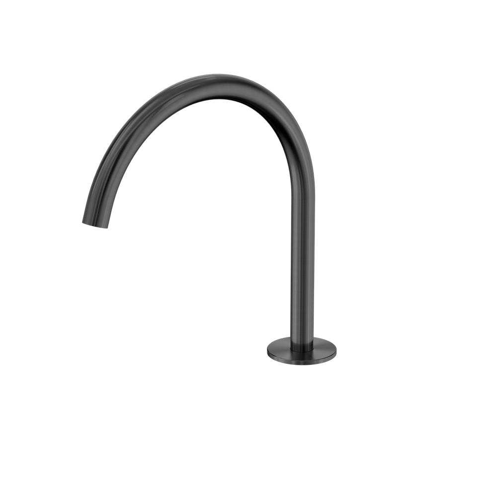 Nero Serenity Bath/Kitchen Arc Spout Gun Metal