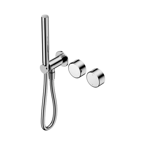 Nero Serenity Progressive Shower System With Metal Handle And Slim Shower Chrome