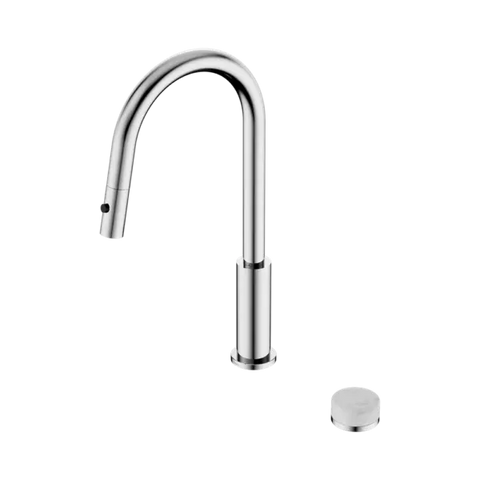 Nero Serenity Progressive Pull Out Kitchen Set With Carrara Handle - Chrome