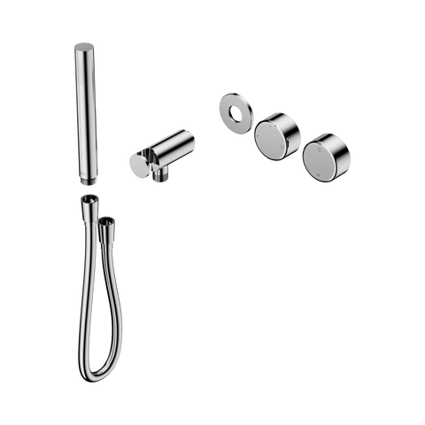 Nero Serenity Progressive Shower System With Metal Handle And Slim Shower Trim Kit Only Chrome