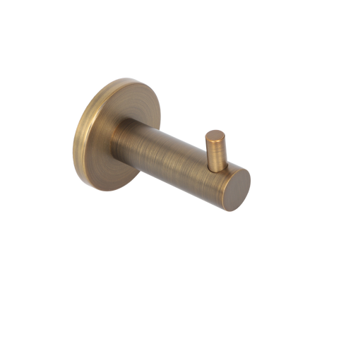 Mimi Cove Robe Hook Antique Brass
