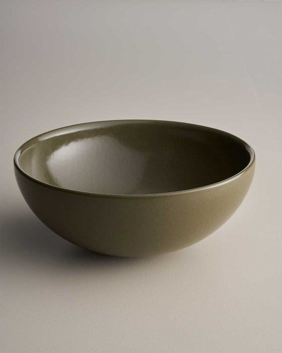 Robert Gordon Clay 340 Hand Basin - Olive