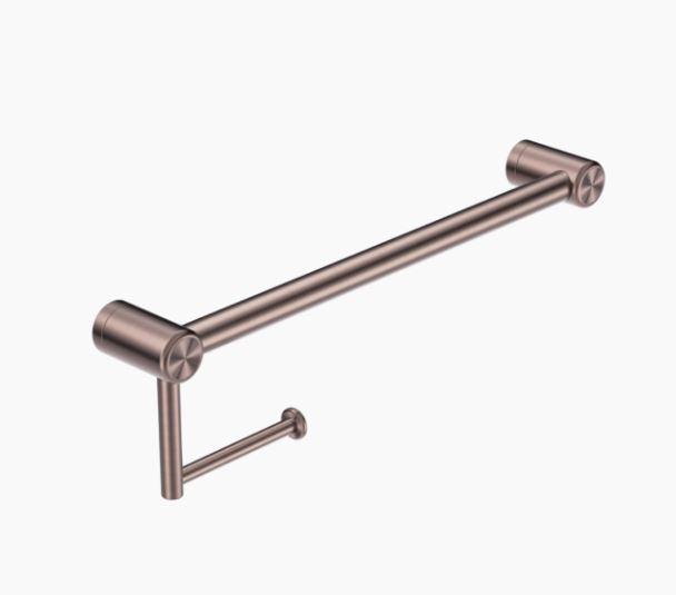 Nero Mecca Care 25mm Toilet Roll Rail 450mm