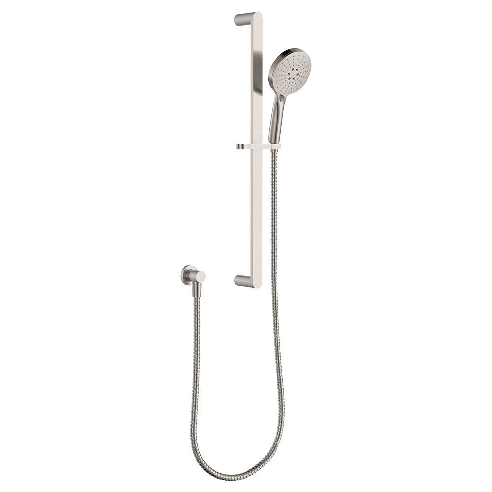 Fienza Empire Slim Rail Shower Brushed Nickel