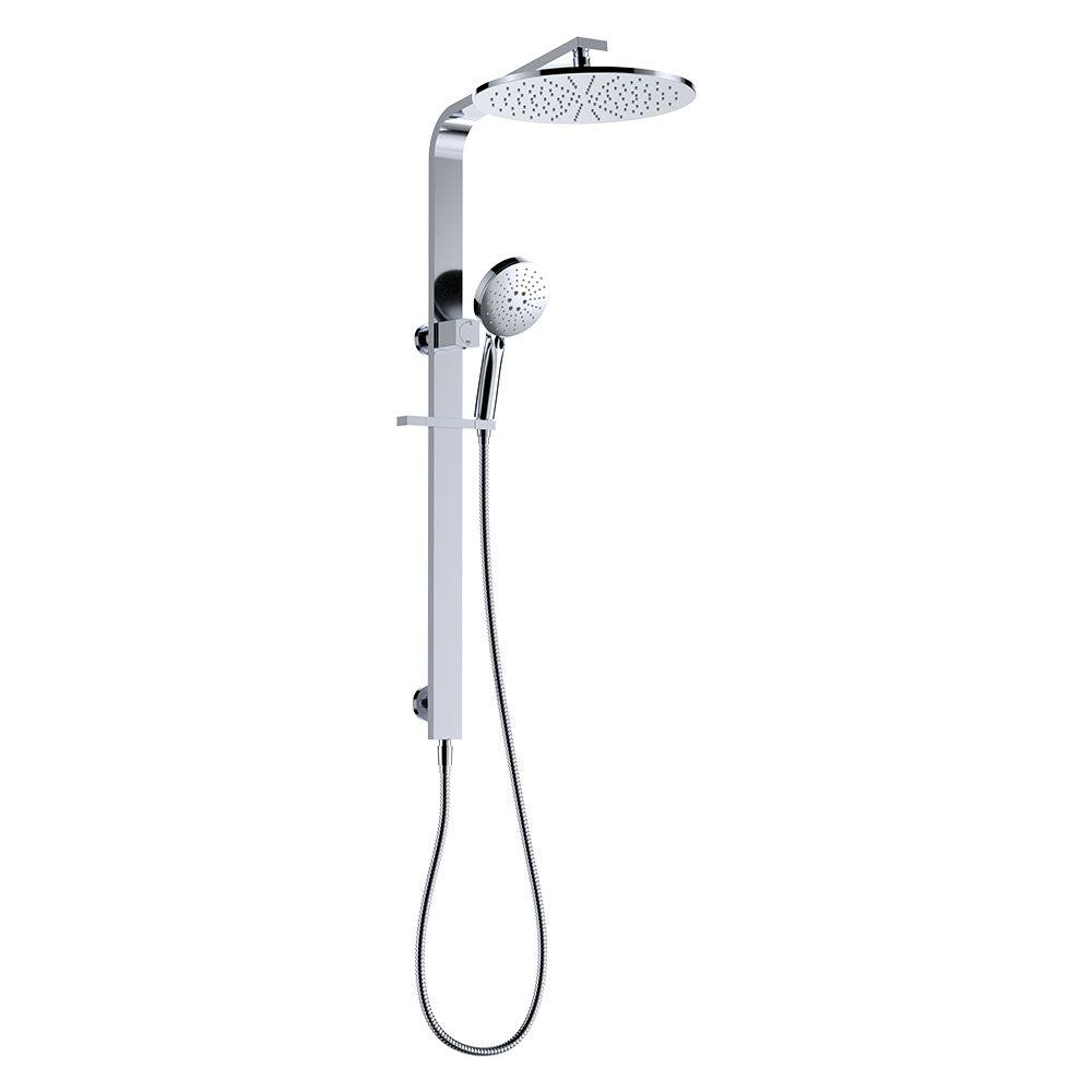 Fienza Empire Slim Deluxe Twin Shower Chrome