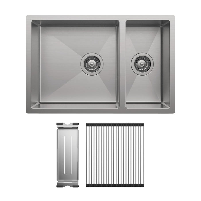 Hana 30L/15L Double Kitchen Sink Kit