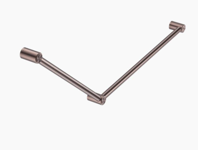 Nero Mecca Care 32mm DDA Grab Rail Set 45 Degree 750X900mm