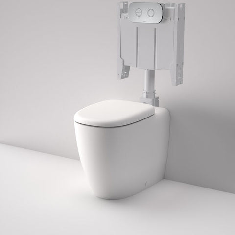 Caroma Contura® II Cleanflush® Invisi Series II® Wall Faced Suite - Matte White