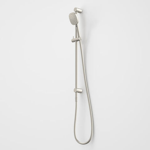 Caroma Contura II Rail Shower - Brushed Nickel