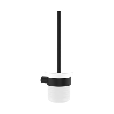 Fienza Empire Slim Toilet Brush Holder Matte Black