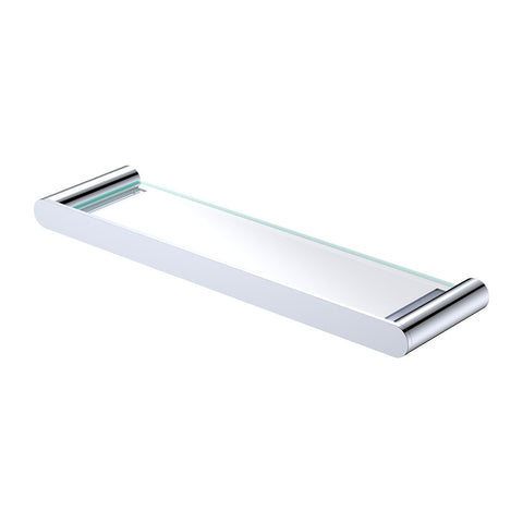 Fienza Empire Slim Glass Shower Shelf Chrome