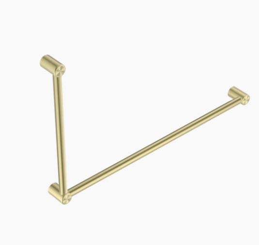 Nero Mecca Care 32mm DDA Grab Rail Set 90 Degree 600X1000mm