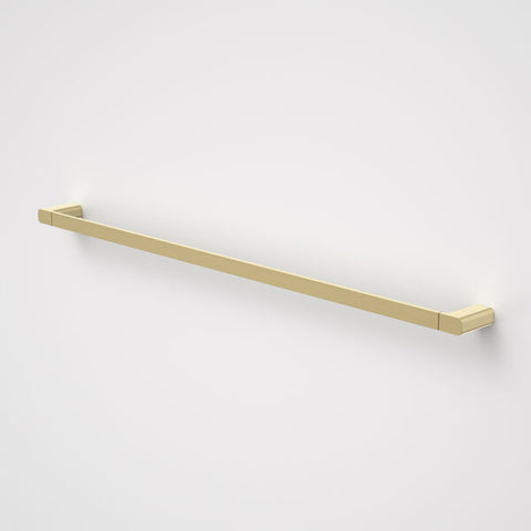 Caroma Luna Single Towel Rail 930mm - Brushed Brass