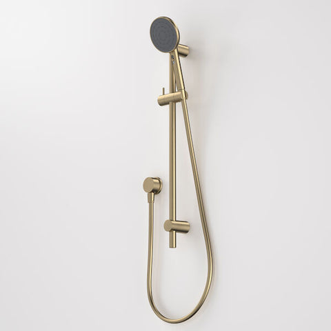 Caroma Urbane® II Rail Shower - Brushed Brass
