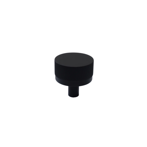 Momo Bellevue Lined Knob Solid Brass 35mm Matt Black