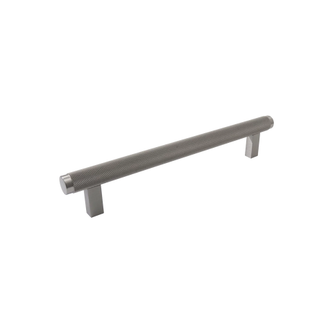 Momo Bellevue Knurled Bar Pull Solid Brass 160mm Dull Brushed Nickel