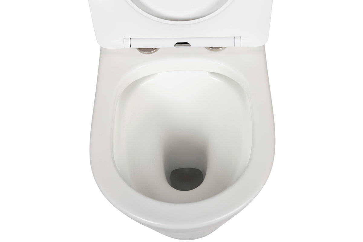 Fifth Avenue Vega Matte White Toilet Pan