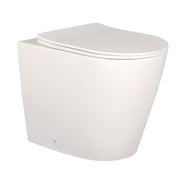 Fifth Avenue Vega Matte White Toilet Pan