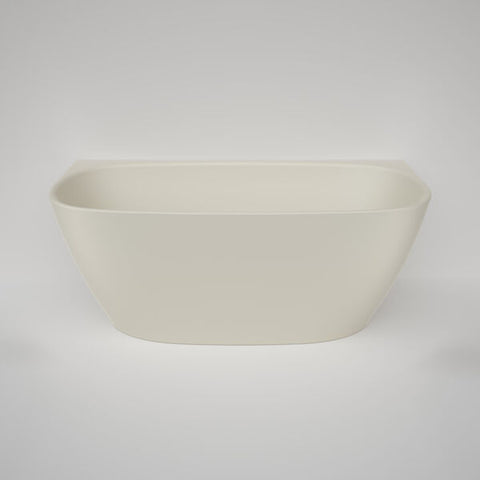 Caroma Contura® II 1500mm Back to Wall Freestanding Bath - Matte Clay
