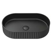 Minka Pill Solid Surface Above Counter Basin Matte Black