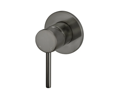 Meir Round Wall Mixer Trim Kit Only - Gunmetal