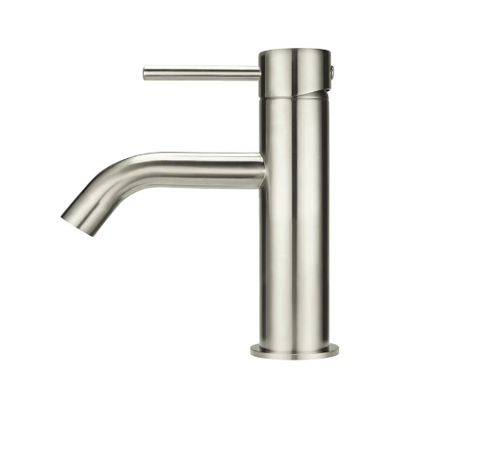 Meir Piccola Basin Mixer Tap - Brushed Nickel