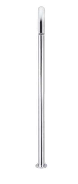 Meir Round Freestanding Bath Spout - Polished Chrome