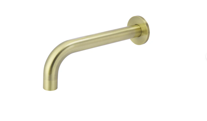 Meir Universal Round Curved Spout Tiger Bronze