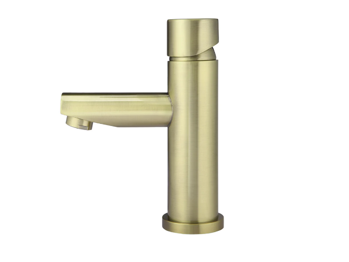 Meir Round Pinless Basin Mixer Tiger Bronze