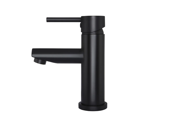 Meir Round Basin Mixer - Matte Black