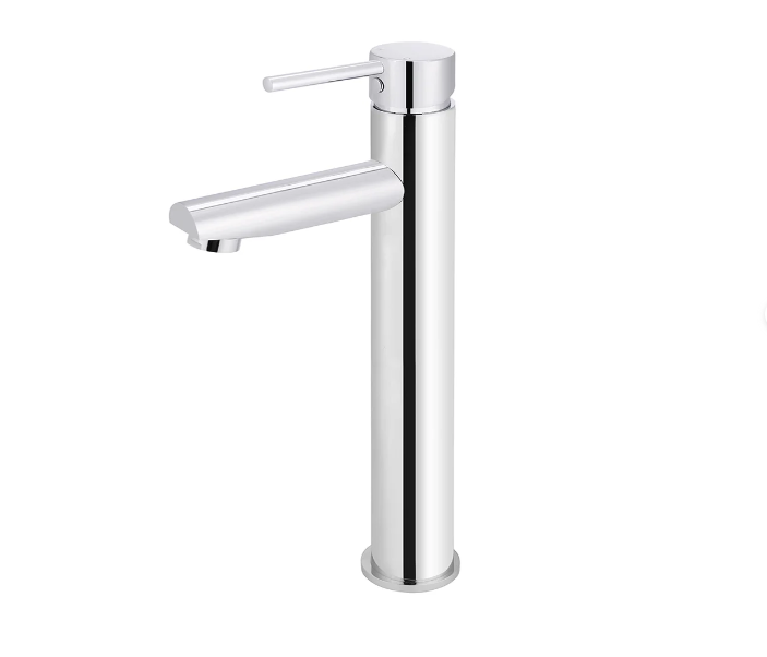 Meir Round Tall Basin Mixer Chrome