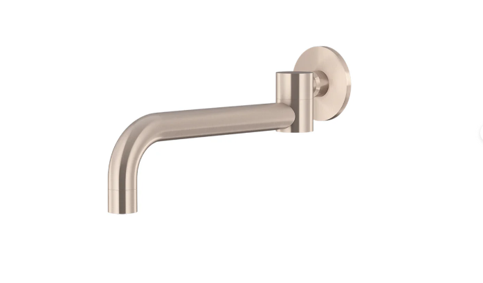 Round Swivel Wall Spout Champaign