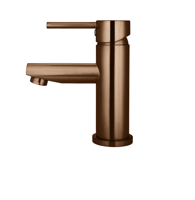 Meir Round Basin Mixer Lustre Bronze