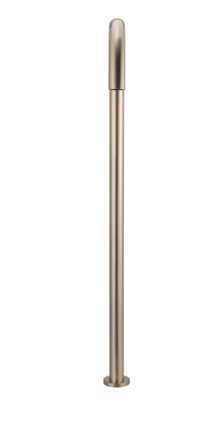 Meir Round Freestanding Bath Spout - Champagne
