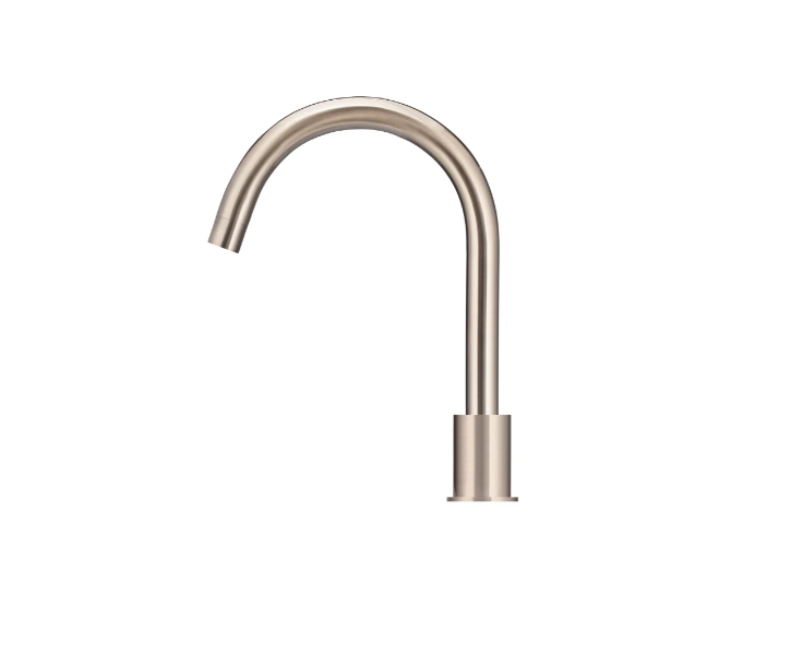 Round Hob Mounted Swivel Spout Champaign