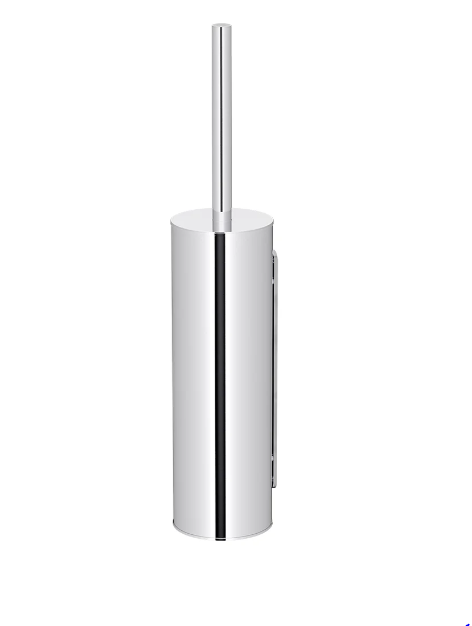 Meir Round Toilet Brush & Holder Chrome