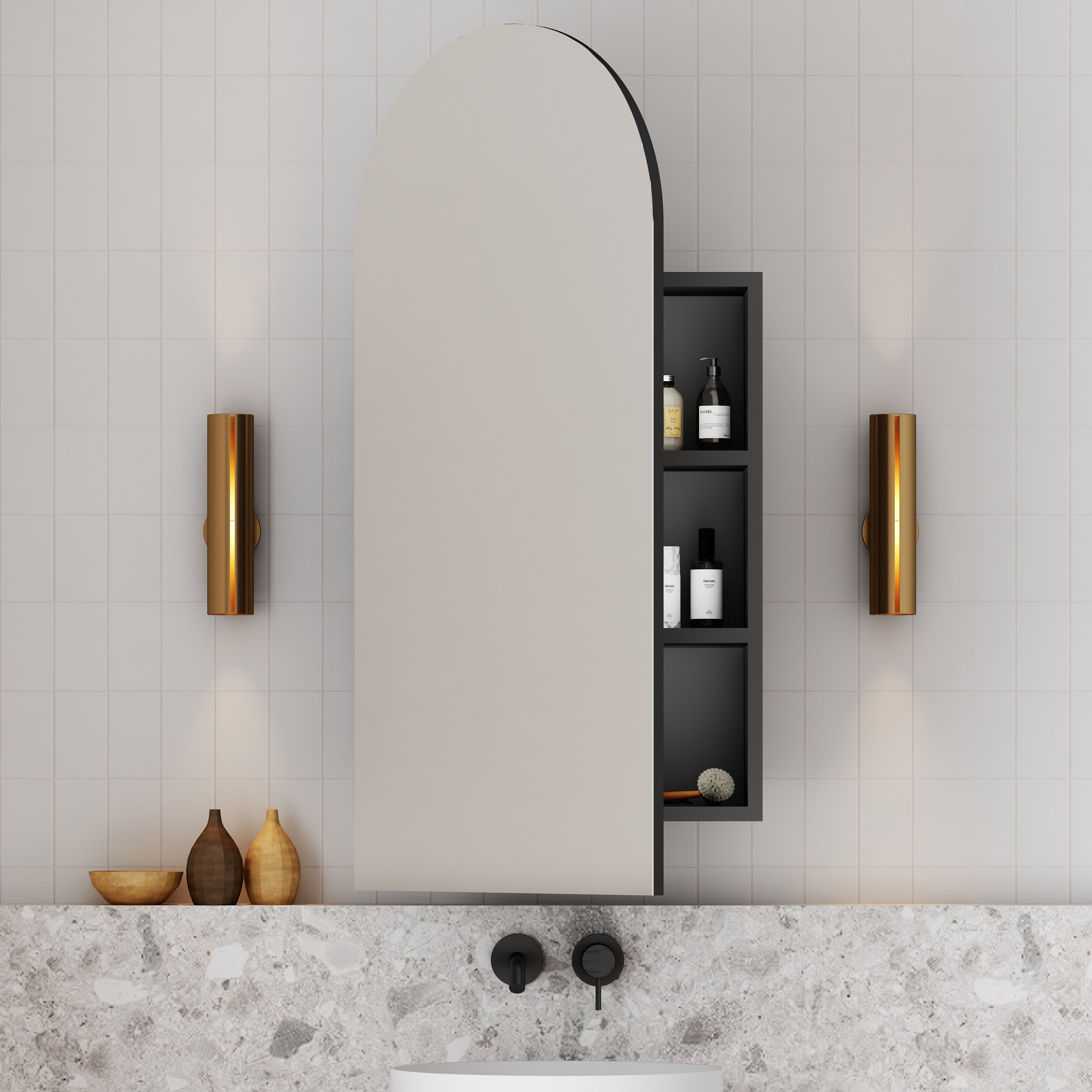 Cassa Designs Archied Shaving Cabinet