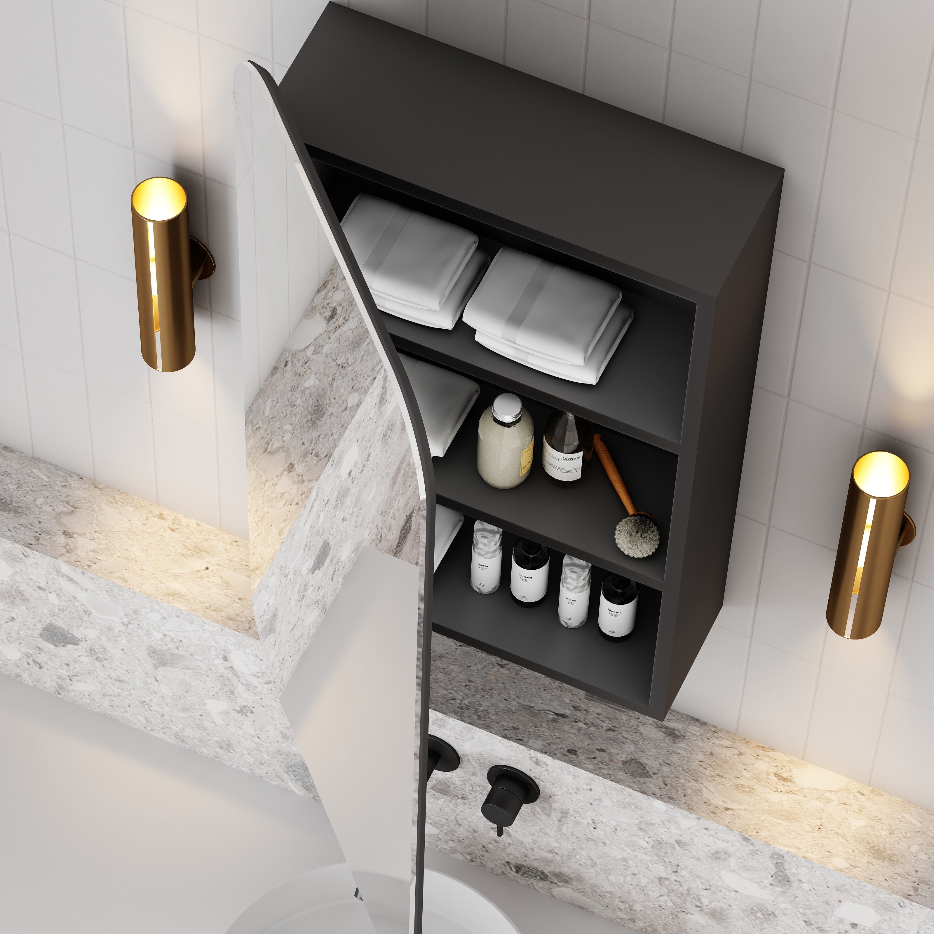 Rec 450 Shaving Cabinet
