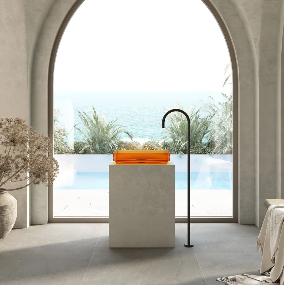 Cassa Design Wow Rectangular Translucency Resin Stone Basin