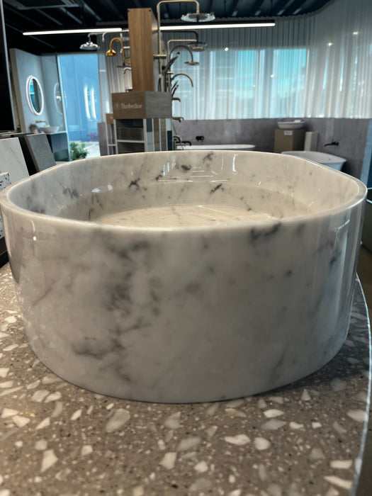 Zen Carrara Marble Basin
