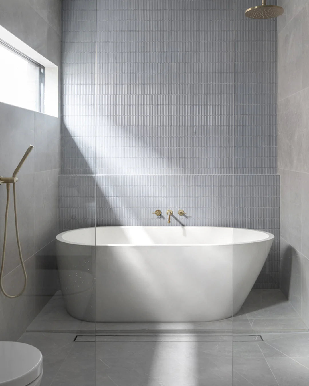 Nood Co Juno Freestanding Bathtub (21 concrete finishes)