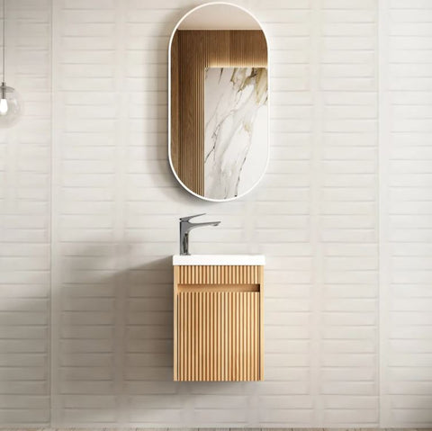 Otti Mini Ensuite 400 Vanity Woodland Oak